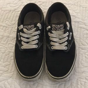 Black Authentic Vans